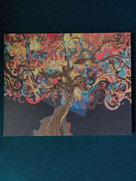 Tree of life (Copacul vieții) - Pictură pe numere completă - Pictorul fericit
