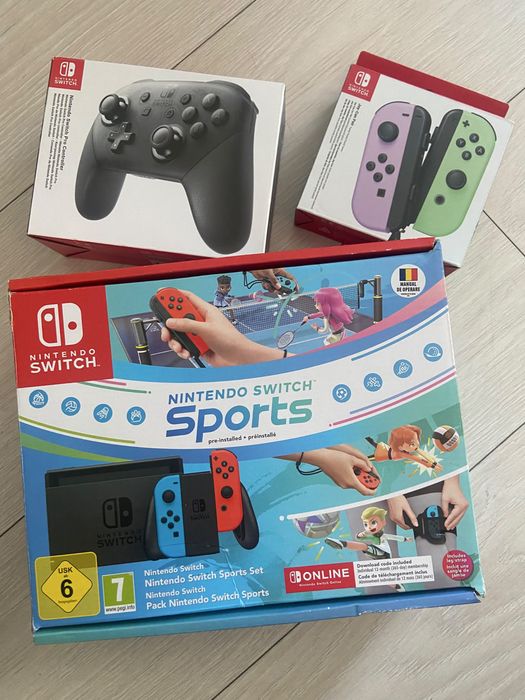 Nintedo Switch Sports cu 4 joy-conuri