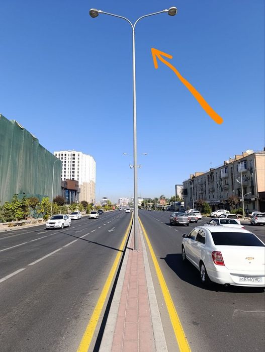 Опоры освещения оцинкованные