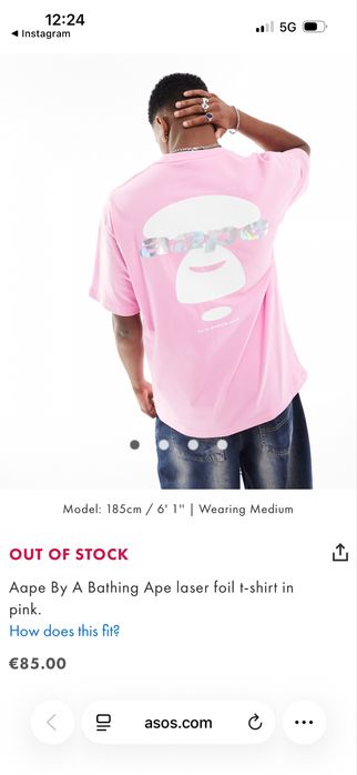 Тениска Aape By A Bathing Ape