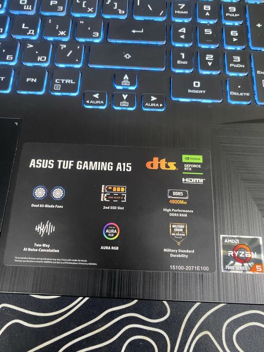 Ноутбук ASUS TUF A15