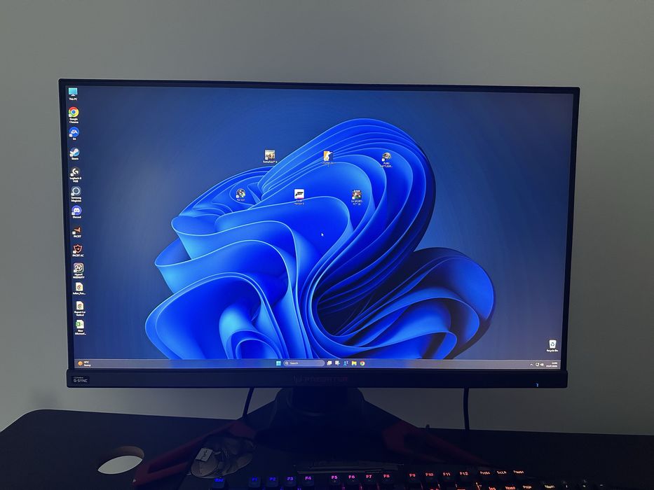 Monitor Gaming LED IPS Acer Predator 27", Wide, 2K, WQHD, 144 Hz, G-Sync,XB271HU