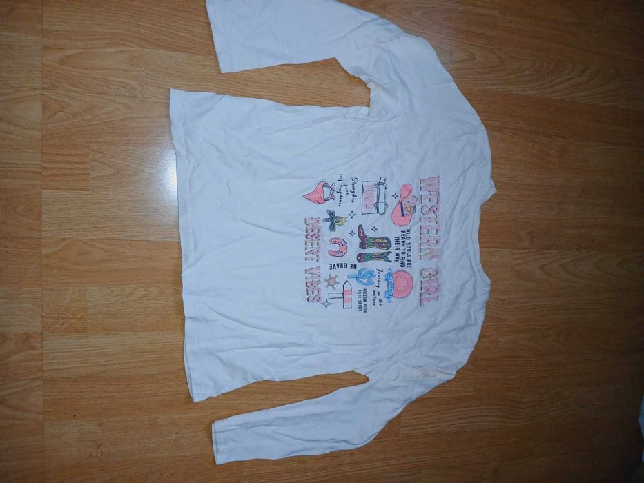 Bluza cu maneca lunga, pentru fete