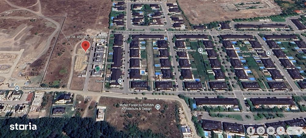 Teren premium 450 mp | Pipera | Langa Oxygen Home & Școala Americana