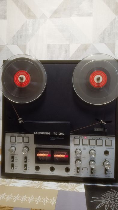 Tandberg TD20 3 capete 4 motoare role mari magnetofon