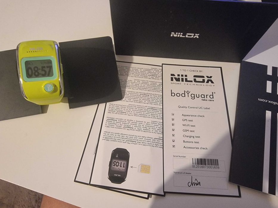 ceas gps copii nilox bodyguard
