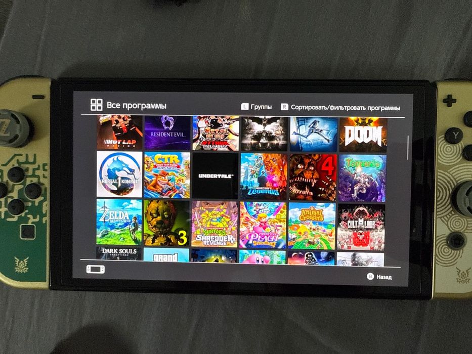 Nintendo Switch OLED с установленным чипом ULTRA!