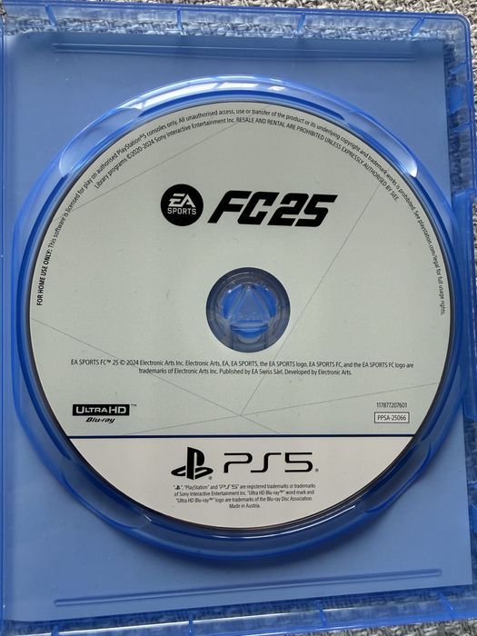 Продавам Fifa 25 за PS5