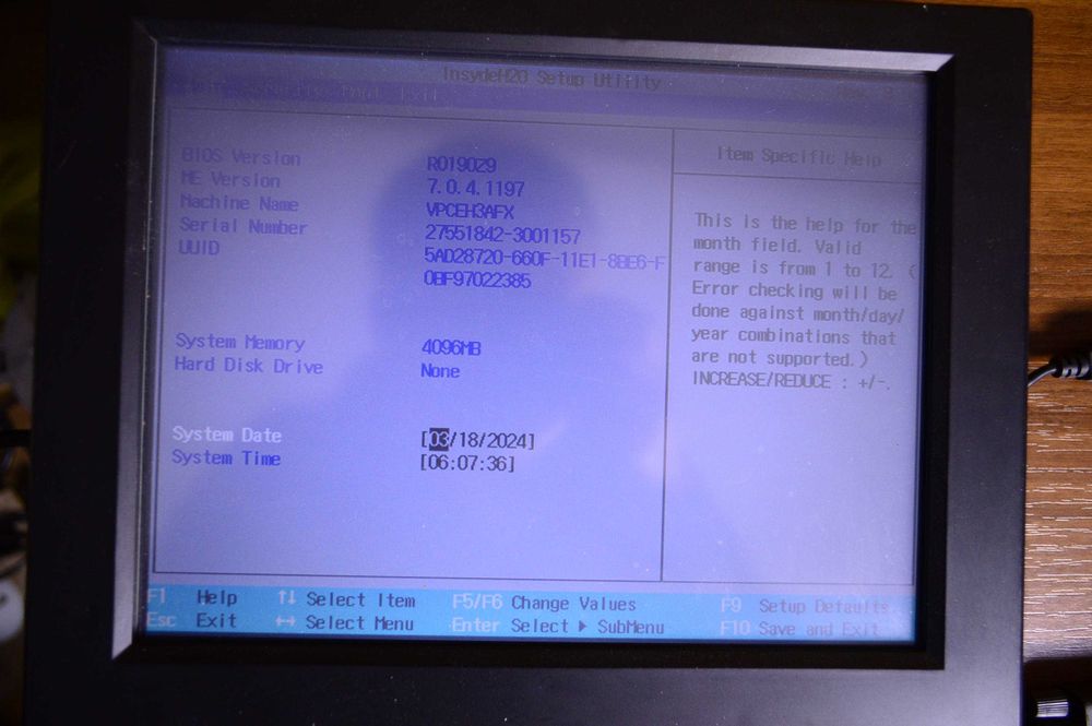 Лаптоп части pcg-91912l vpceh3afx рам 4gb