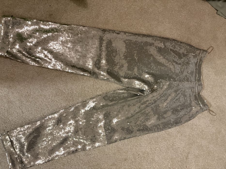 Pantaloni dama paiete