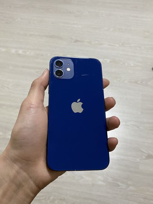 Айфон 12 64 гб синий цвет