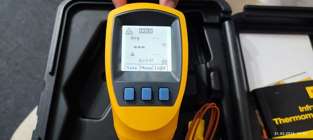 Fluke 566 инфракрасный и контактный термометр