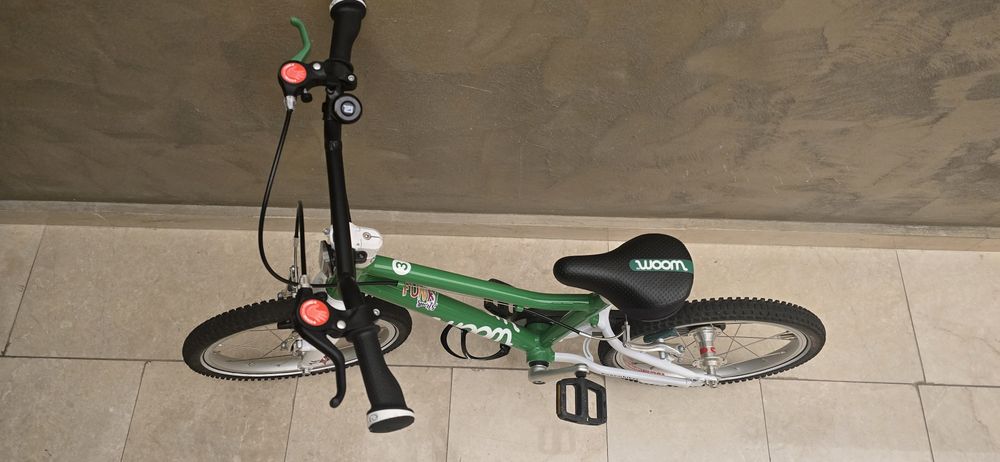 Bicicleta WOOM 3 16 inch-verde