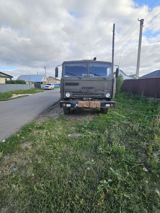 Камаз с прицепом
