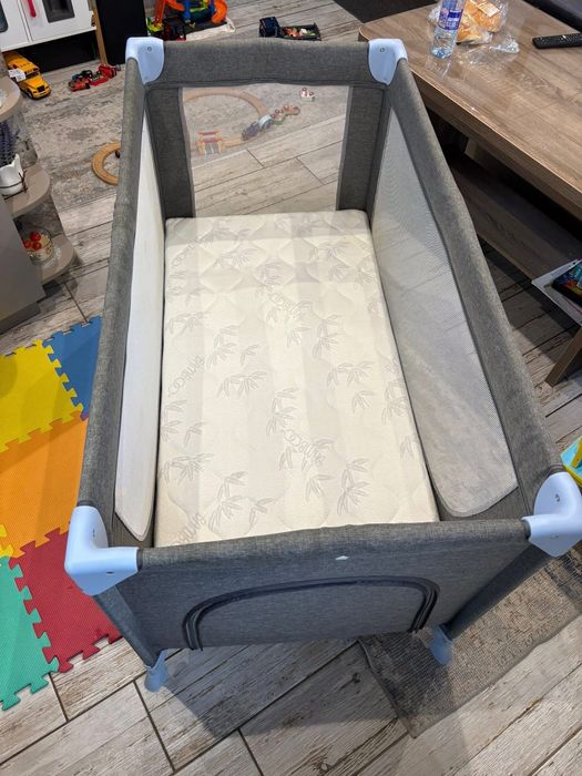 Сгъваема кошара сива