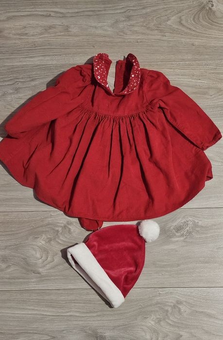 Set Craciun pt. fetite 6-9 luni marime 74