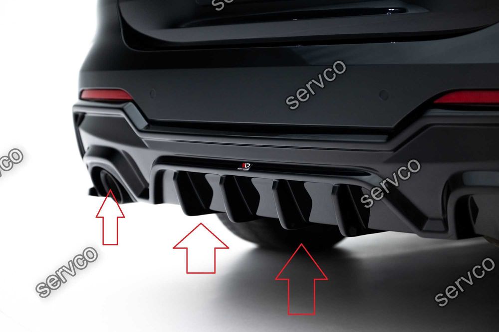 Difuzor bara spate Bmw Seria 4 M-Pack G22 / G23 / G22 Facelift / G23 Facelift 2020- v21 - Maxton Design