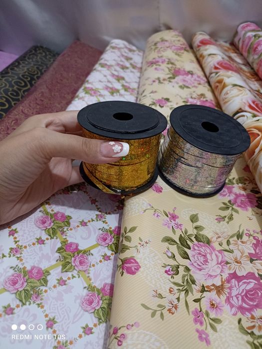 Бумага для упаковки, бумага упаковочная разных расцветок!