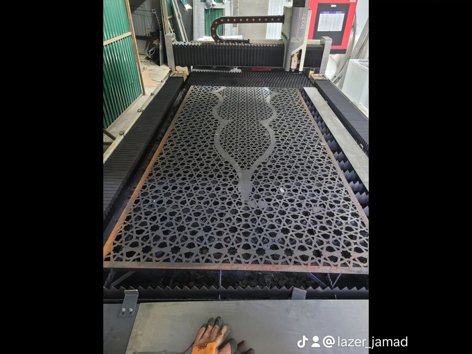 Лазерная резка по метал