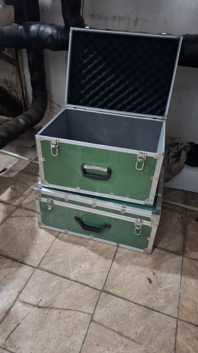 Чемоданы, кейсы,  ящики