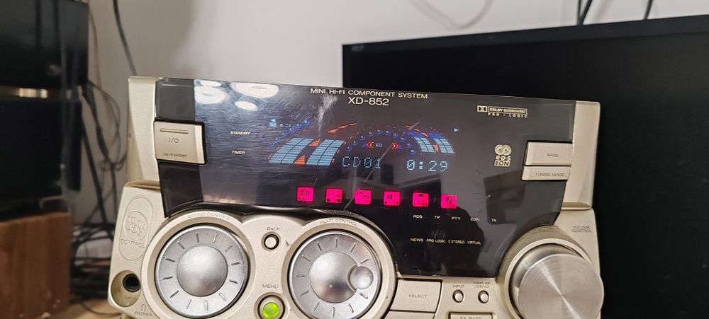Combina Sony RX 55 ,Kenwood  XD 852