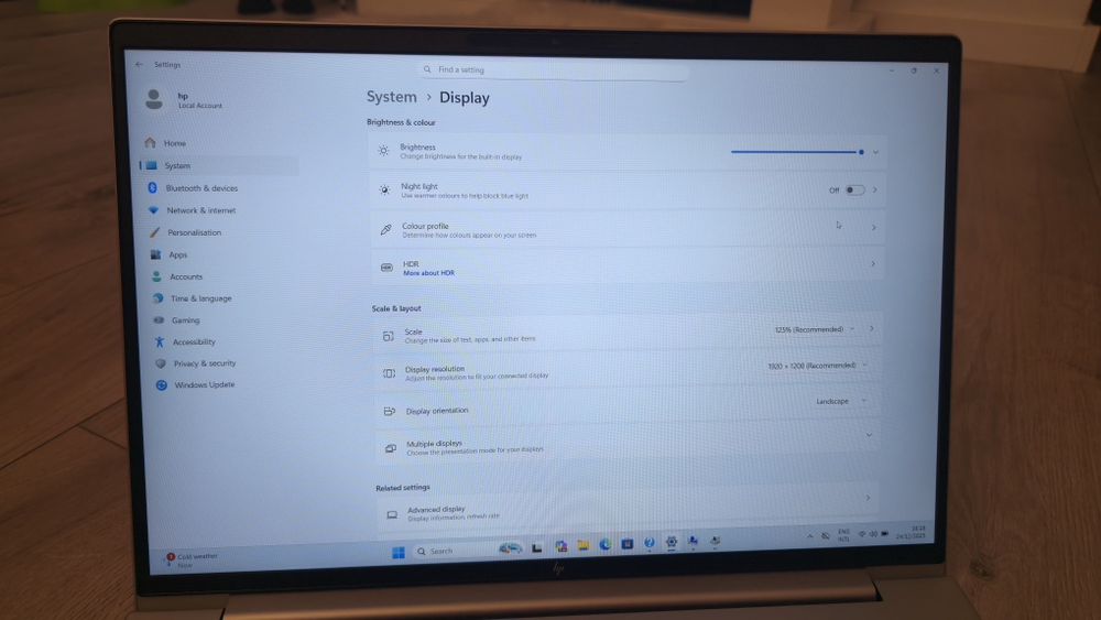 Laptop Hp EliteBook 660 16 G11, Ultra 5, 16Gb, SSd 512 Gb, 16"Fhd+