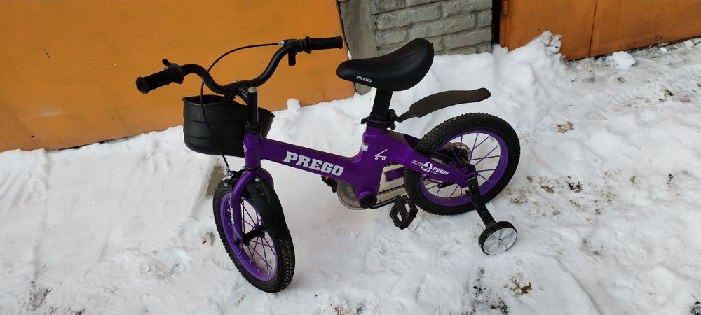 Новый детский велосипед PREGO