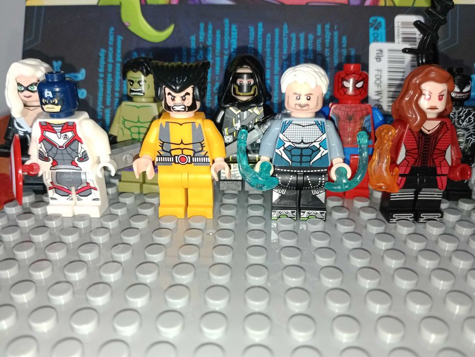 Лего человечки. lego фигурки