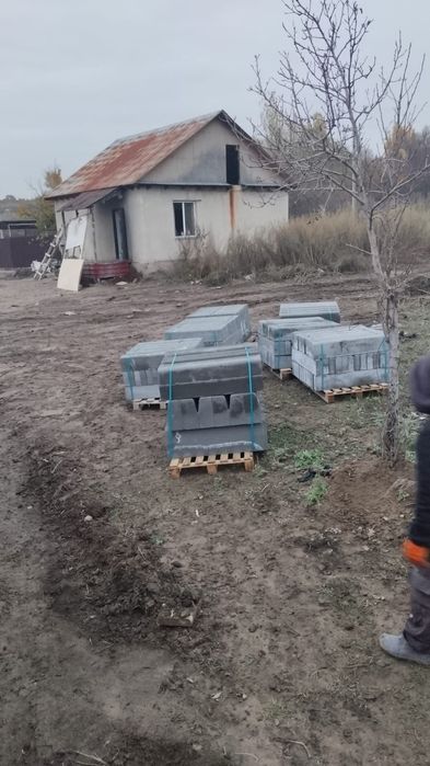 Бордюр бетонный. Поребрик