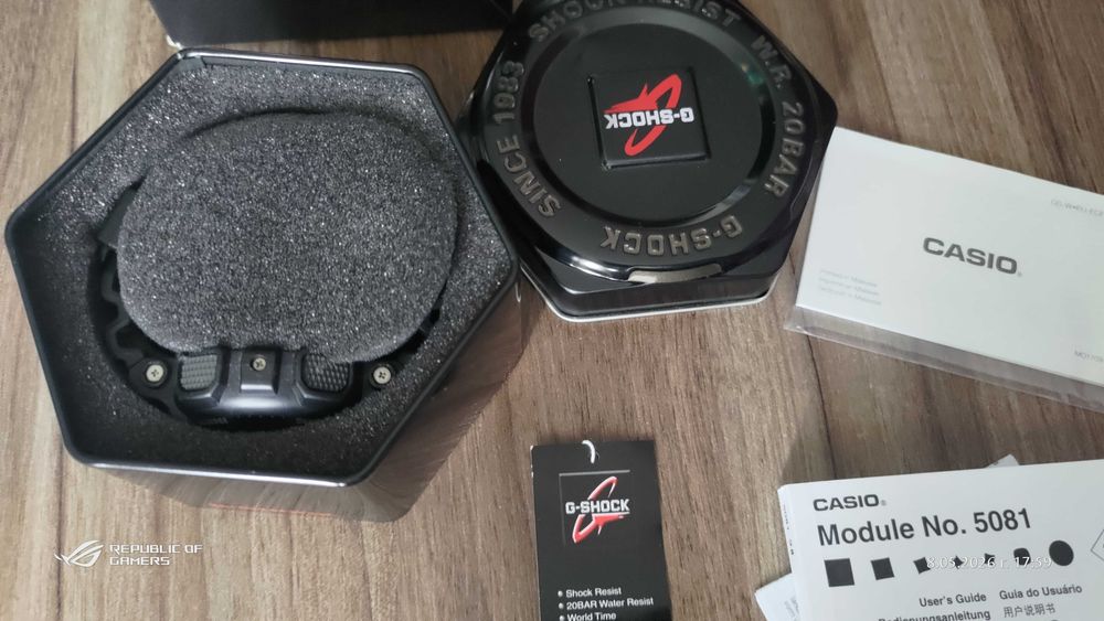 CASIO G-Shock GA100 blue