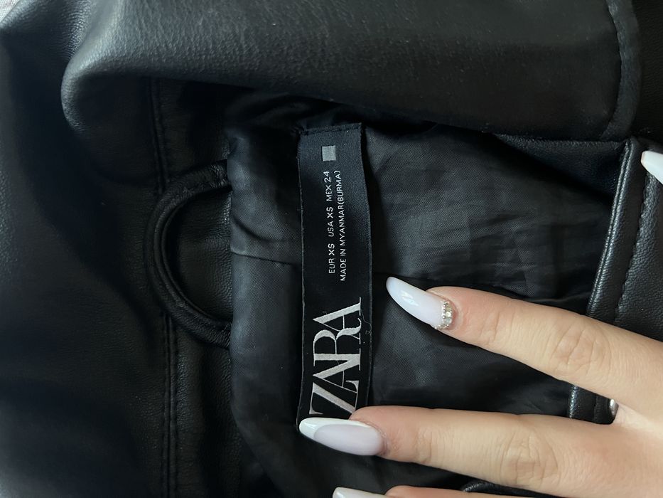 Кожено яке ZARA