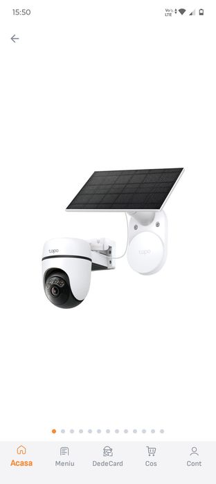 Montam camere supraveghere cu panou solar sau fara