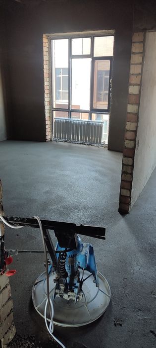 Полусухой стяжка пола