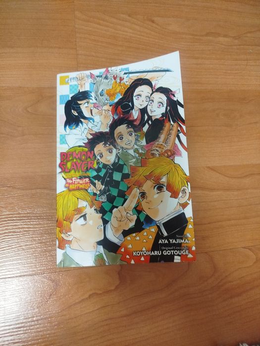 Книга и манга на Demon slayer