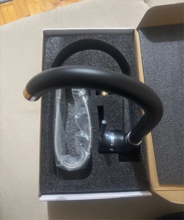 Baterie bucatarie neagra