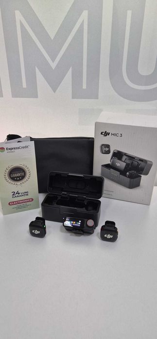 (AG46) Lavaliera DJI Mic 3 B.5018 Garantie 2 ani
