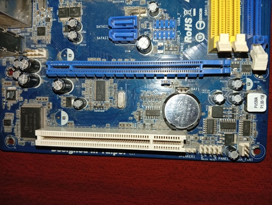 Материнская плата старого образца