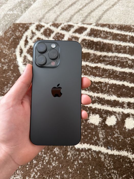 IPhone 16 PRO MAX 256 GB negru 96% bateria