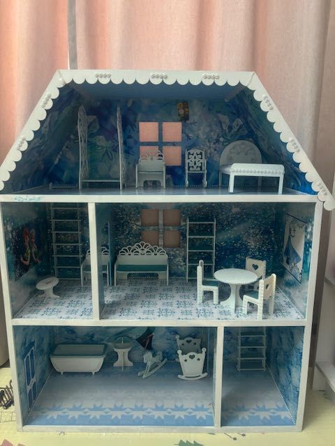 Кукольный дом Эльза с мебелью