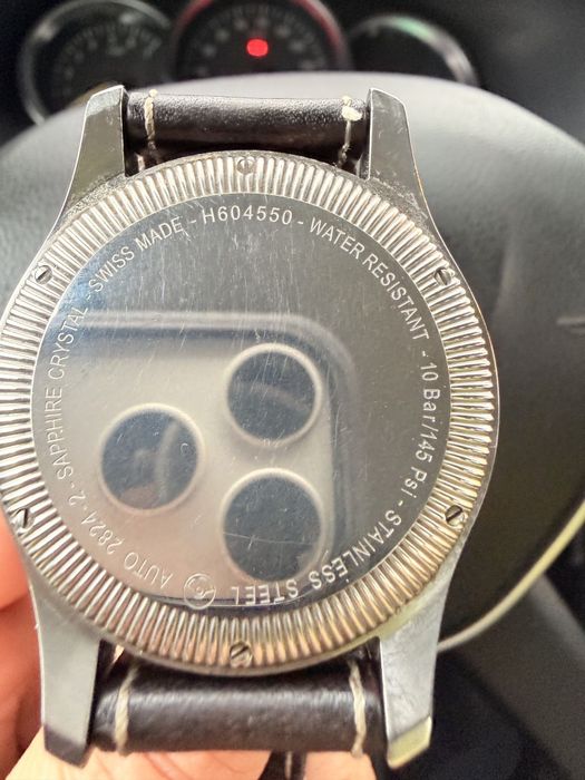 Hamilton Khaki Field 42 mm automatic ieșit din producție 
Pioneer Automatique 42mm