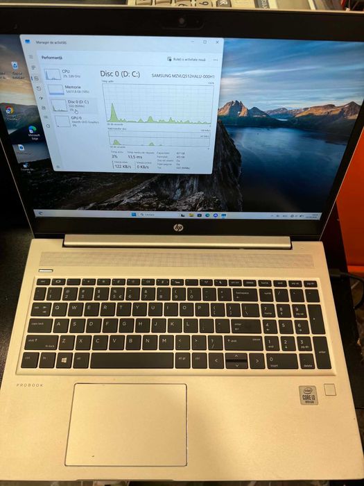 Hope Amanet P5-Laptop HP ProBook 450 G7 , i3-10100U/32GB RAM/ 512 GB SSD