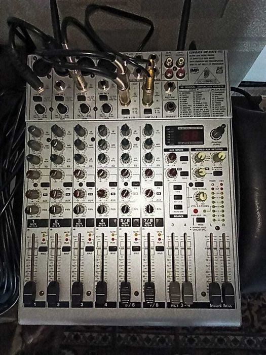 Микшерный пассивный пульт BERINGER EURORACK UB 1204 FX PRO