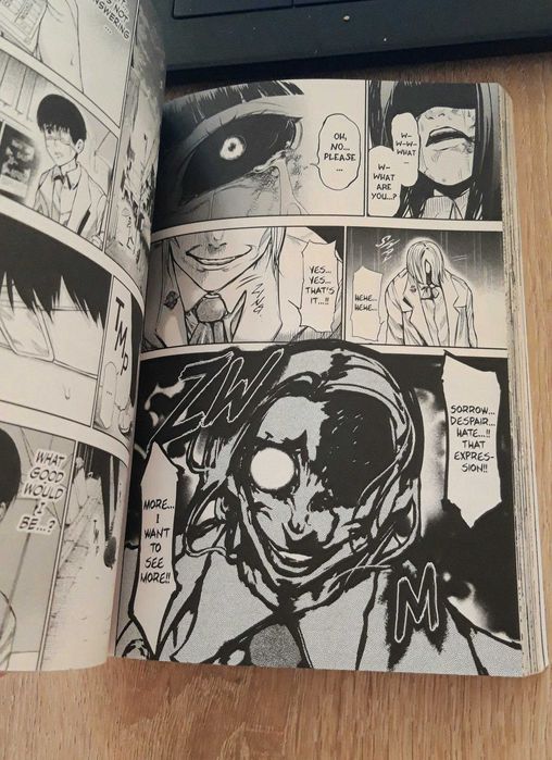 Carte: volumul 2 al seriei manga Tokyo Ghoul, de Sui Ishida.