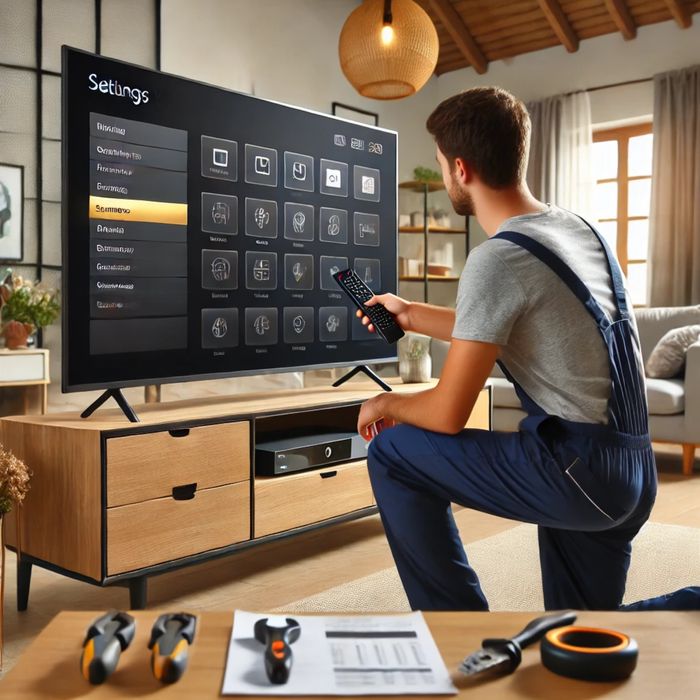 Televizor sozlash xizmati – Sifatli va tezkor!