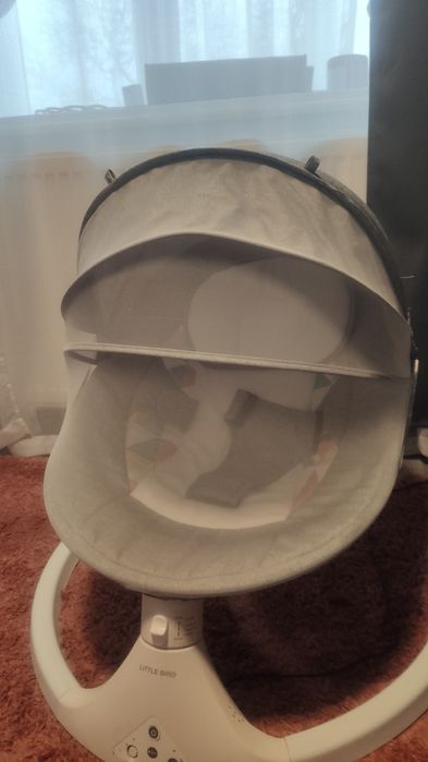 Vand leagan electric pentru bebelusi EvoSmart BB06, multifunctional ,