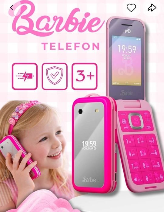 Nokia Barbie telefon HDM TA 1681 DS | UZIMEI | Yangi chiroyli dizayn