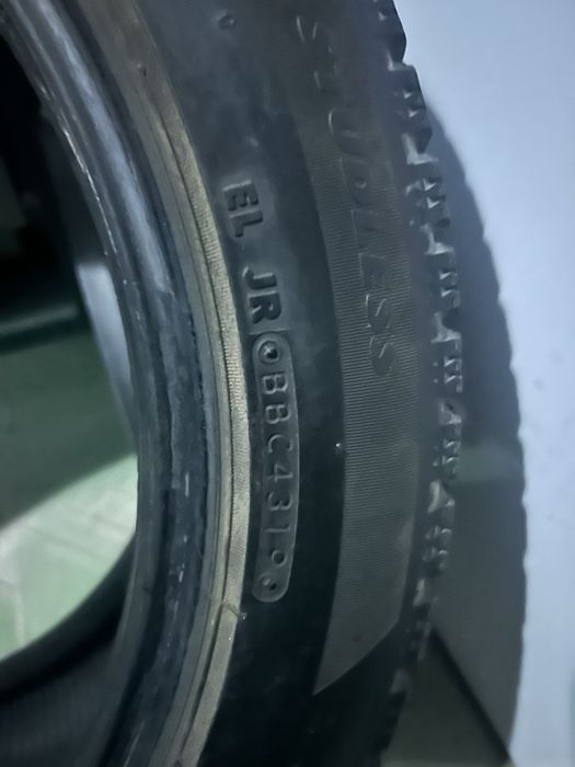bridgestone blizzak 225 50 r17 (комплект)