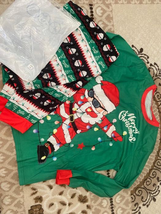 Пежамы новогодние