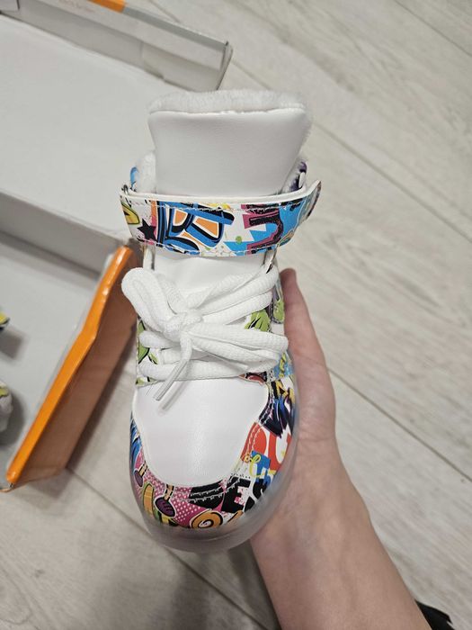 Кеды детские утеплённые