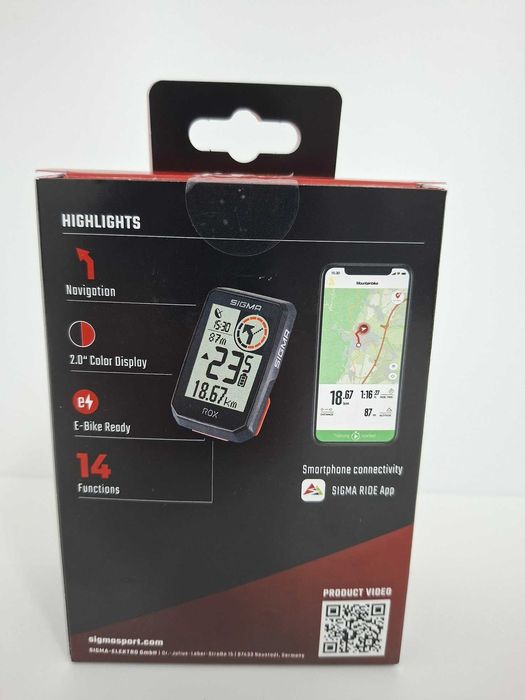 Велокомпютър Sigma Rox 2.0, 30€